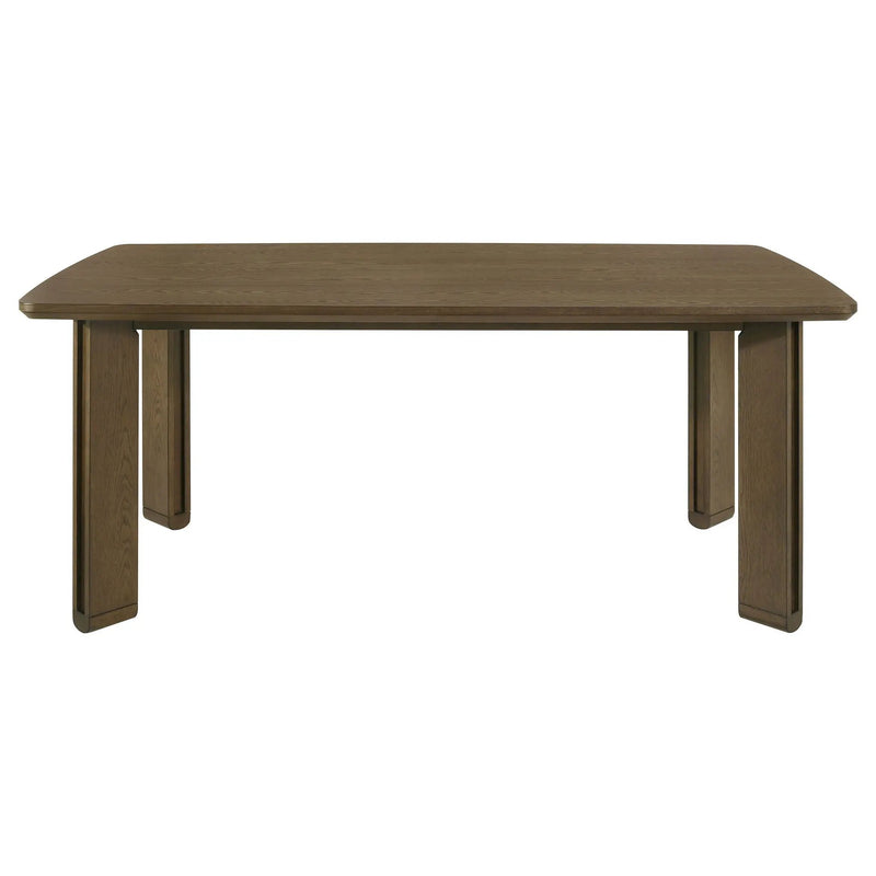 Ottowa 71-inch Rectangular Wood Dining Table Brown by Unique Piece Furniture