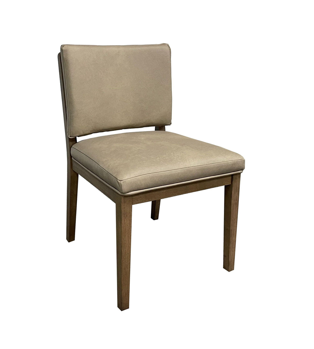 Soft Back Dining Chairs with Performance Leather - Light Brown (Set of 2), photo 2 of 6