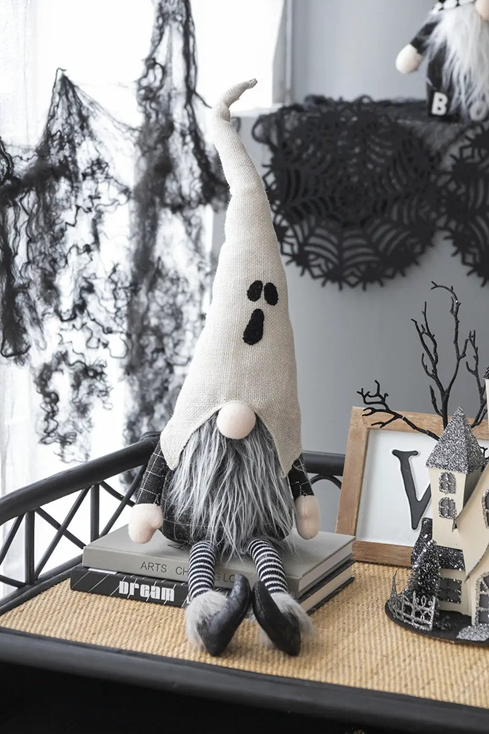 Set of 2 Fabric Sitting Gnomes by HouseOfZazla