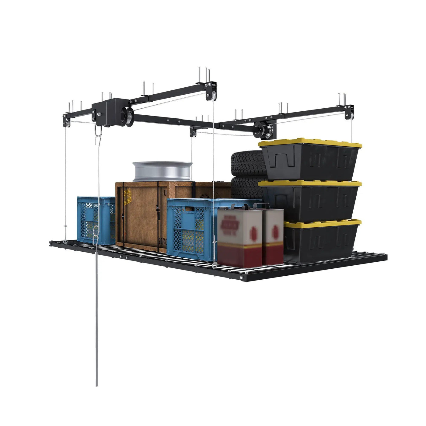 Overhead Garage Storage Rack by HouseOfZazla