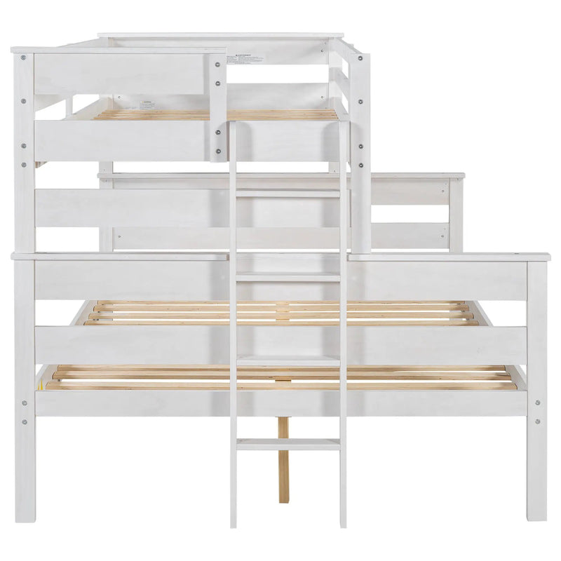 Detachable Design Bunk Bed With Ladder