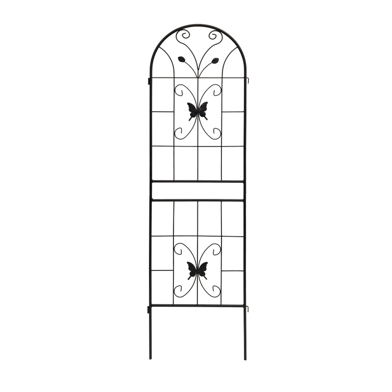 2 Pack Metal Garden Trellis 71" x 19.7" Rustproof Outdoor Support by HouseOfZazla