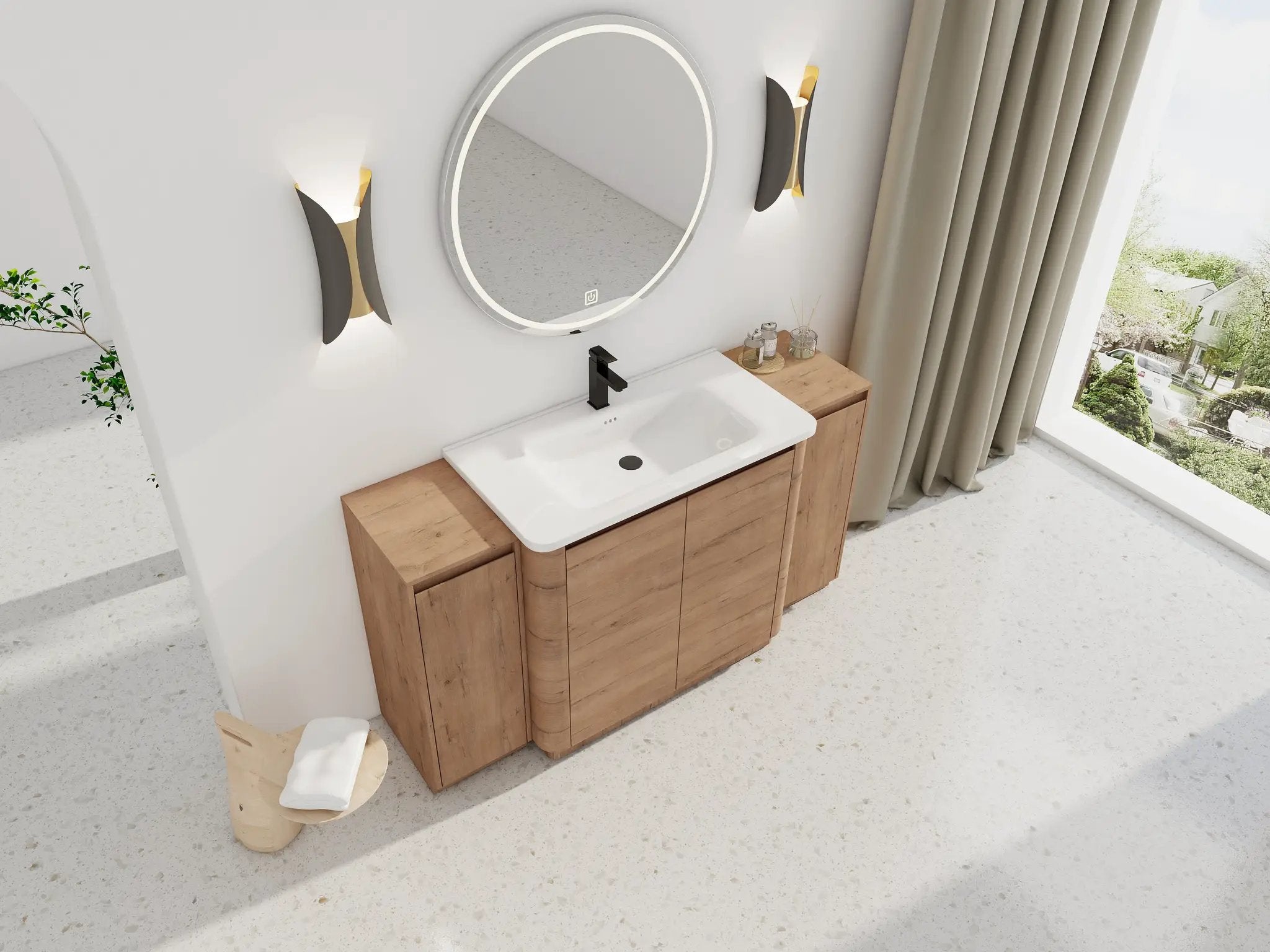 60'' Freestanding Bathroom Vanity by HouseOfZazla