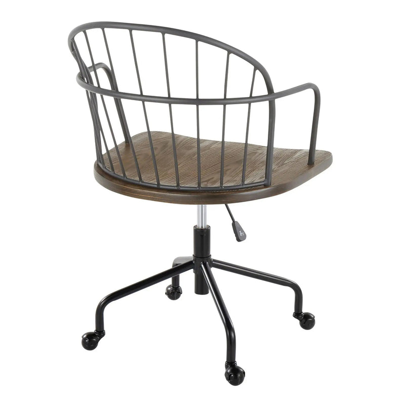 Riley - Farmhouse Adjustable Office Chair by HouseOfZazla
