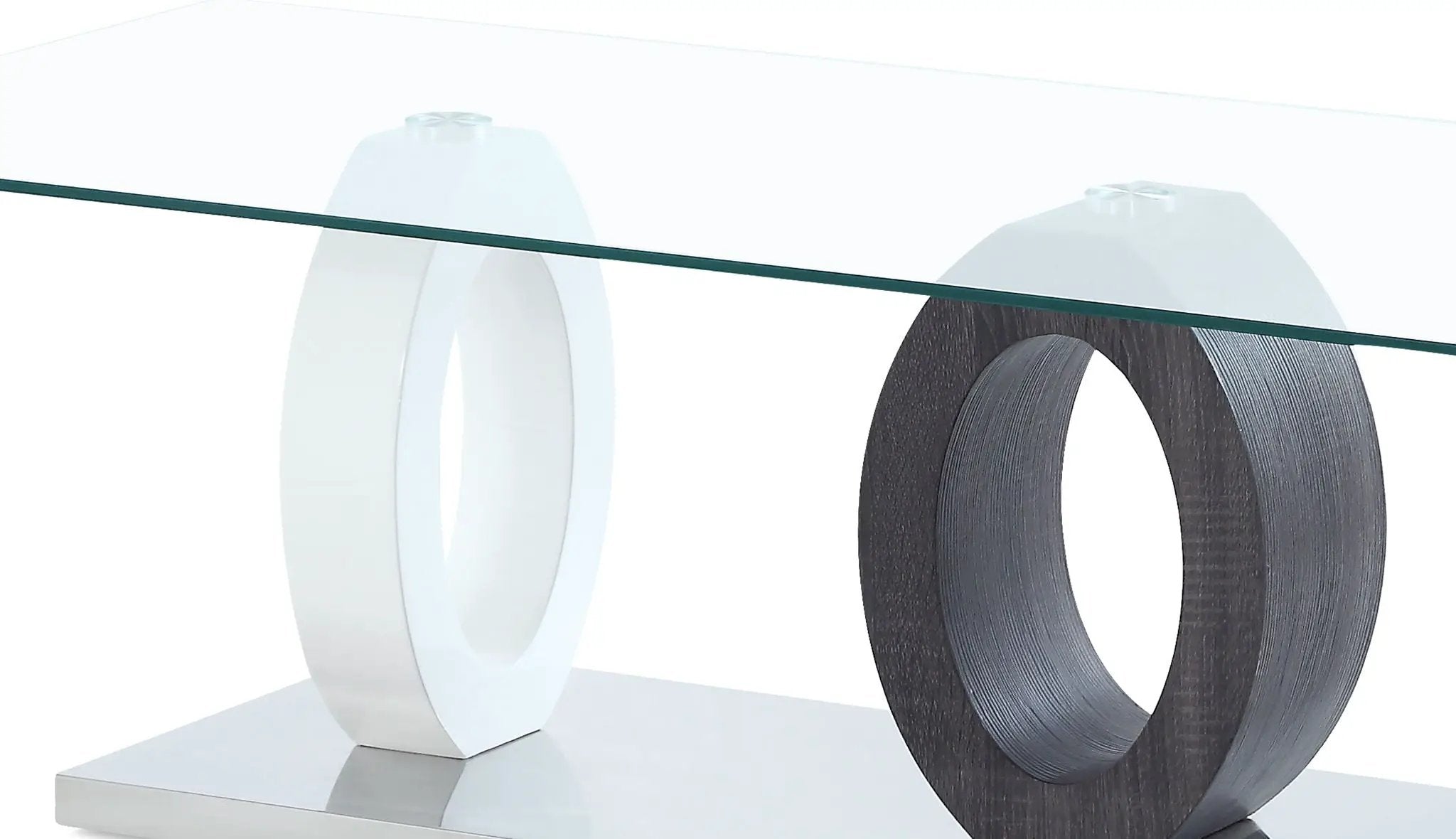 Tracker - Coffee Table - Brown / White by Unique Piece Furniture