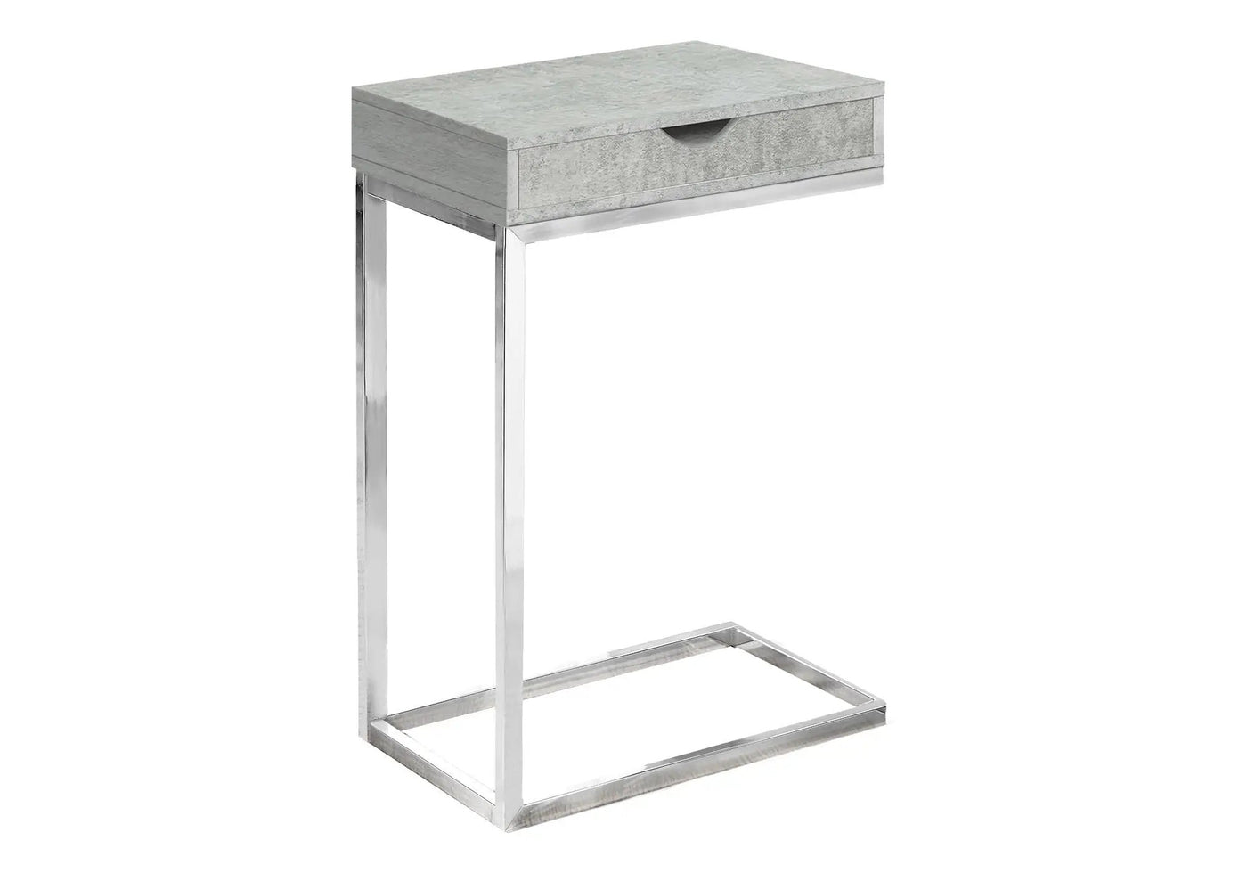 Accent Table, C - Shaped Contemporary Elegant Design by HouseOfZazla