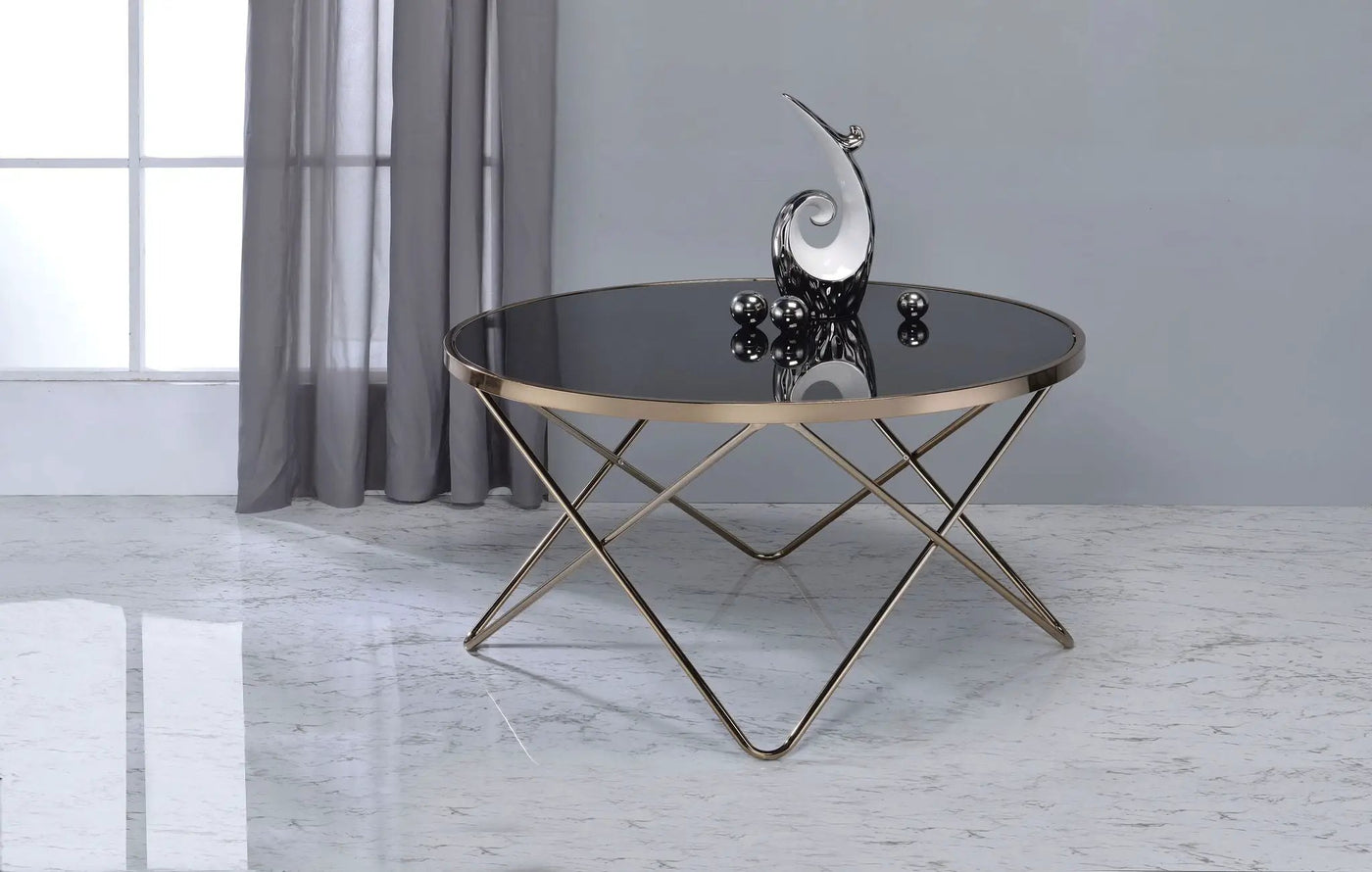 Valora Glass Coffee Table by HouseOfZazla