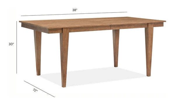 Lindon - Rectangular Dining Table - Light Brown, photo 2 of 7