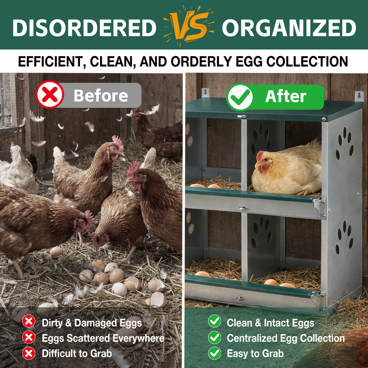4 Compartment Chicken Nesting Boxes, photo 6 of 8