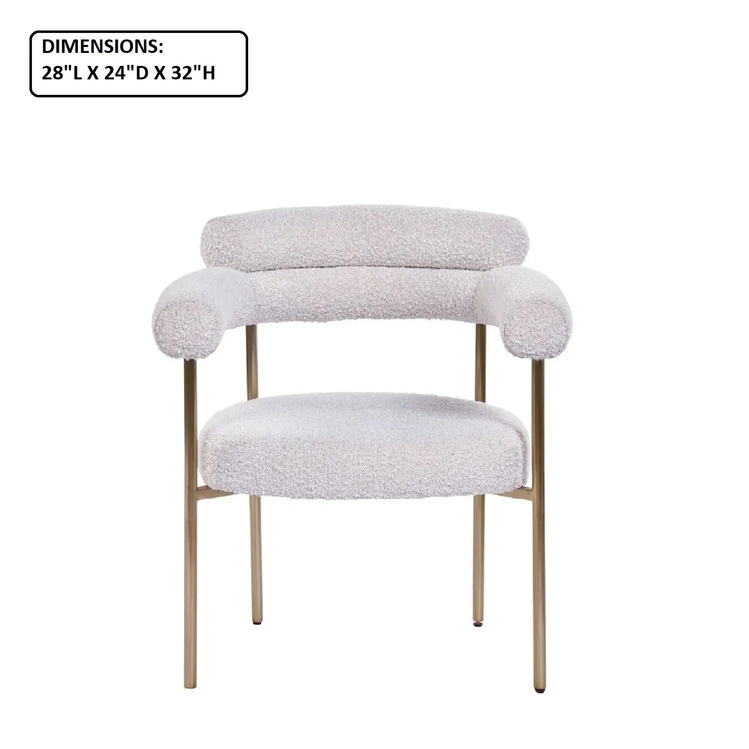 Dining Chairs With Armrests (Set of 2) by Unique Piece Furniture