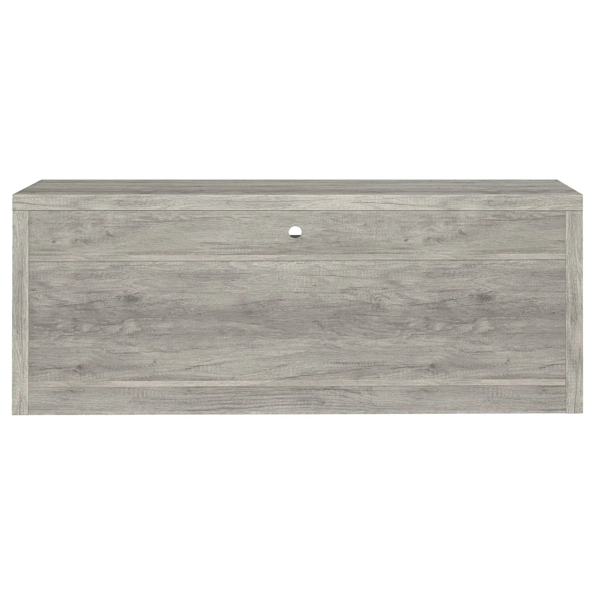 Burke 2-drawer Engineered Wood 59-inch TV Stand Grey Driftwood by Unique Piece Furniture