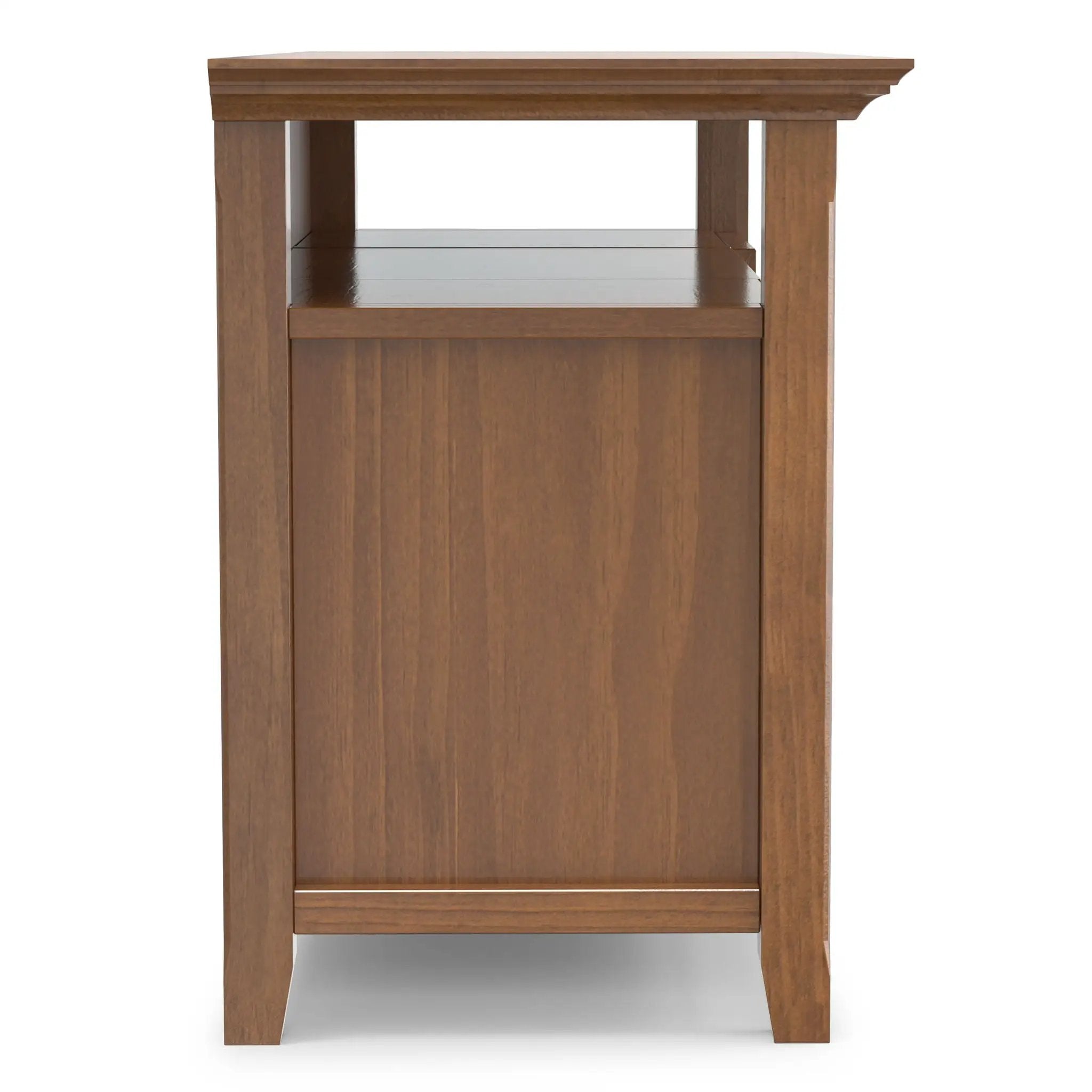 Amherst - TV Media Stand - Medium Saddle Brown by Unique Piece Furniture