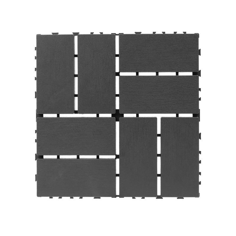 Plastic Interlocking Decking Tiles - Perfect for Any Outdoor Space by HouseOfZazla