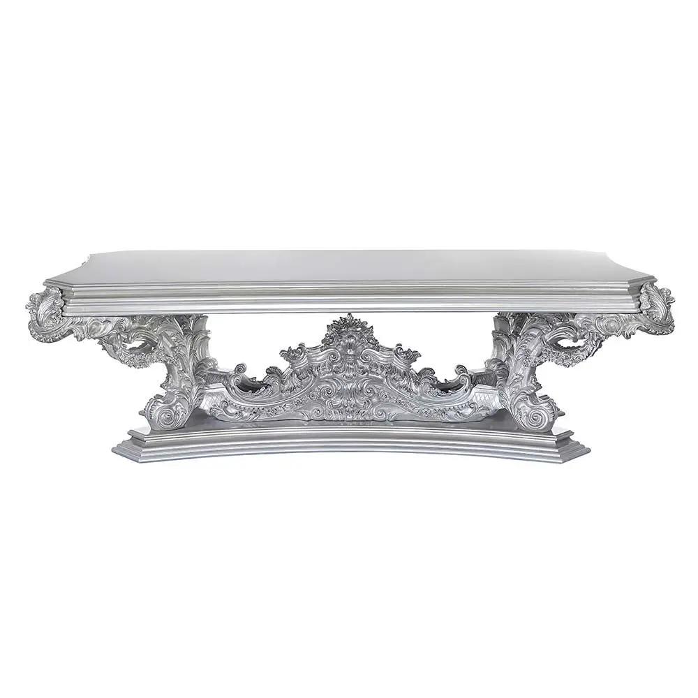 Valkyrie - Dining Table - Antique Platinum by Unique Piece Furniture