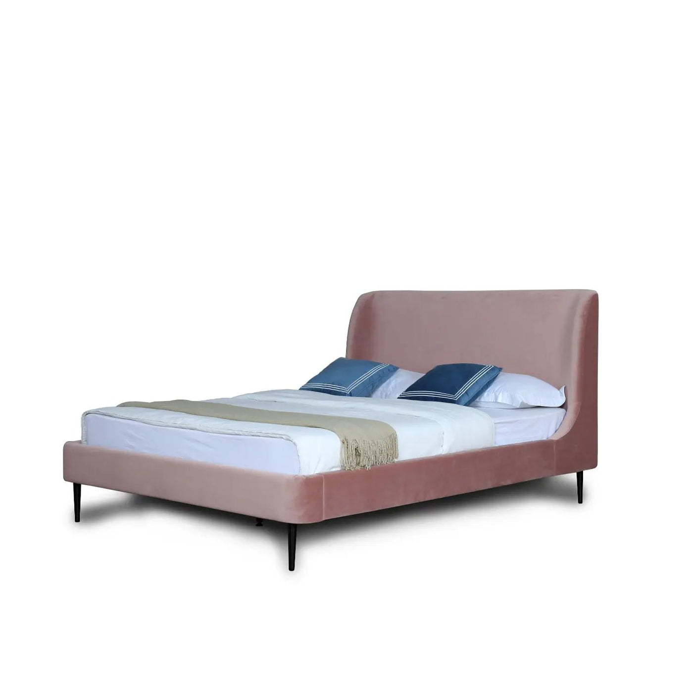 Heather - Modern Upholstered Bed by HouseOfZazla