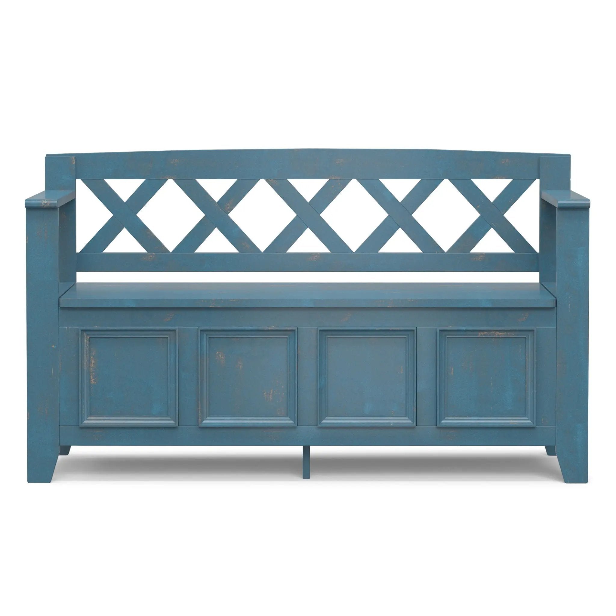 Amherst - Handcrafted Entryway Storage Bench by HouseOfZazla
