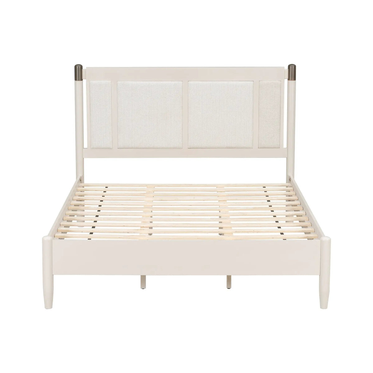 Solid Wood Queen Bed - Heavy Duty Support by HouseOfZazla