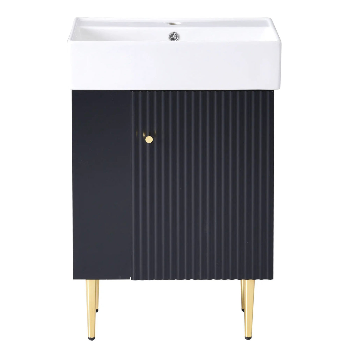 Bathroom Vanity, Combo Cabinet, Bathroom Storage Cabinet, Single Ceramic Sink by Unique Piece Furniture