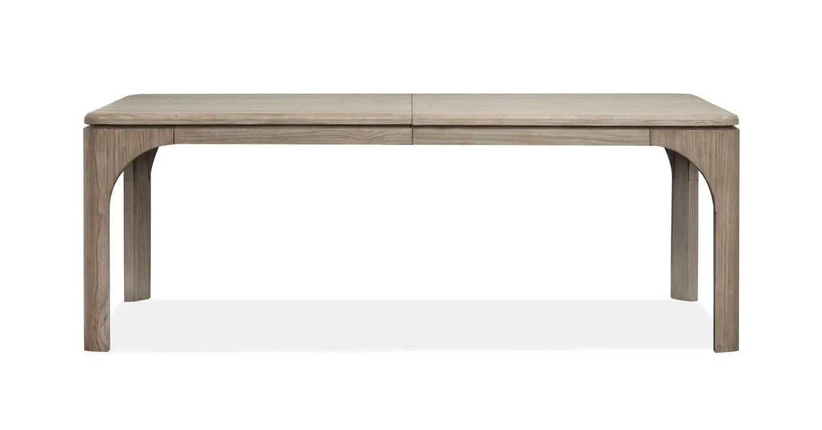 Braelyn - Extendable Rectangular Dining Table - Dorian Gray, photo 2 of 7