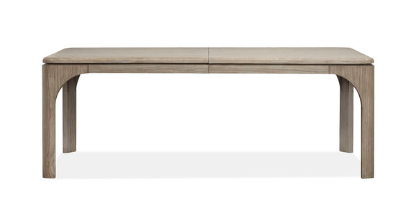 Braelyn - Extendable Rectangular Dining Table - Dorian Gray, photo 2 of 7