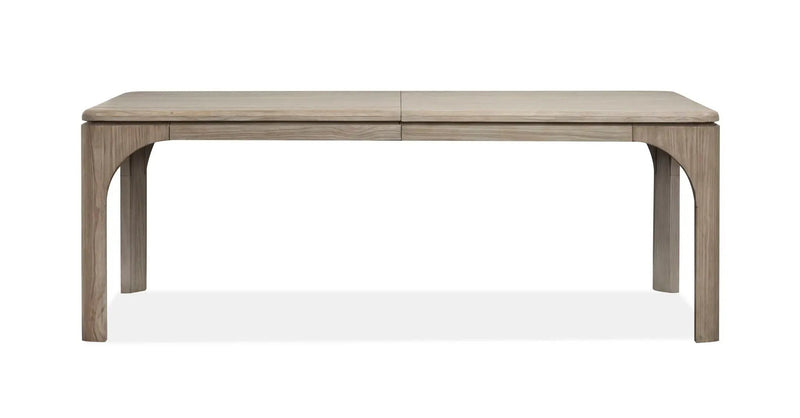 Braelyn - Extendable Rectangular Dining Table - Dorian Gray, photo 2 of 7