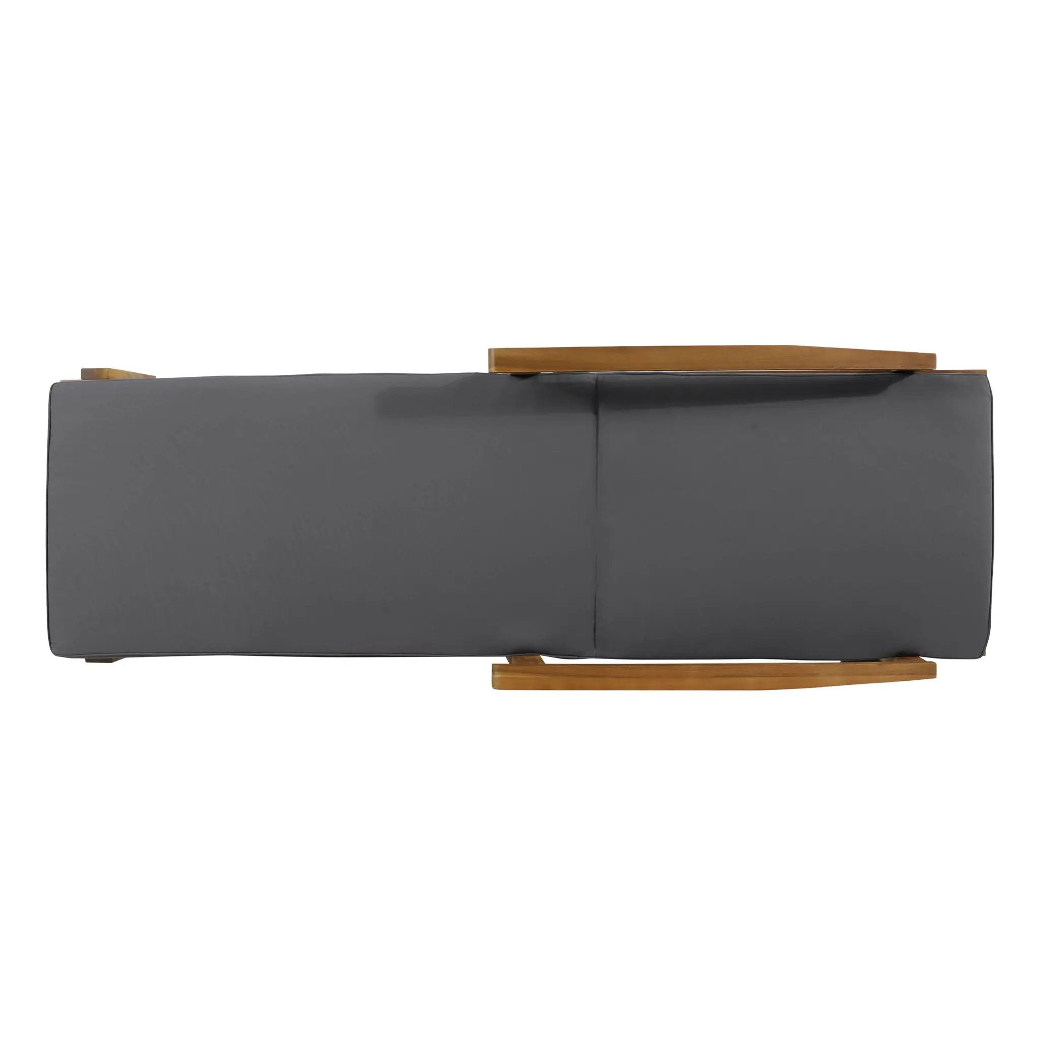 Jason Chaise Lounge Adjustable Acacia Wood Outdoor Furniture by HouseOfZazla