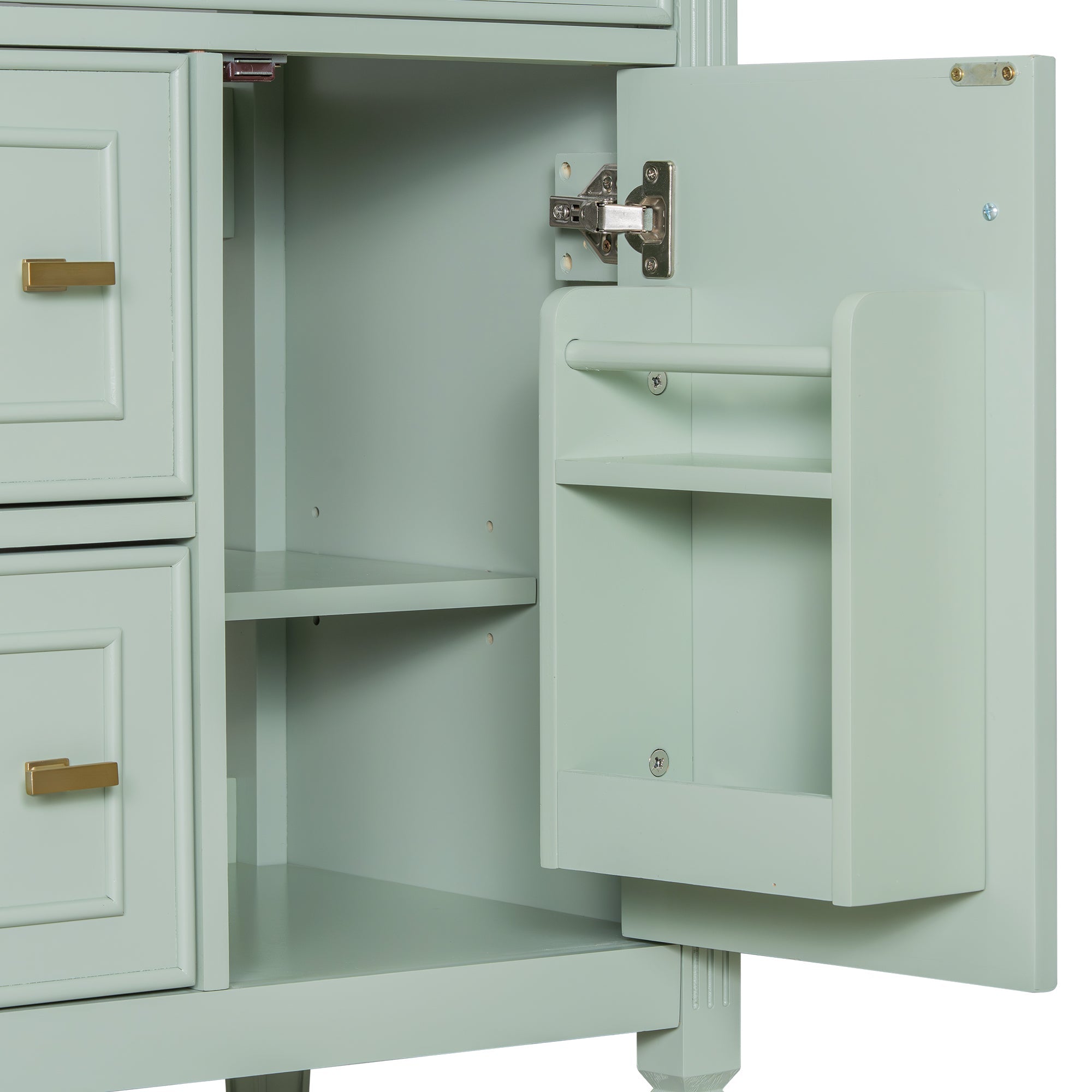 24-Inch Bathroom Vanity with Sink and Solid Wood Cabinet by HouseOfZazla