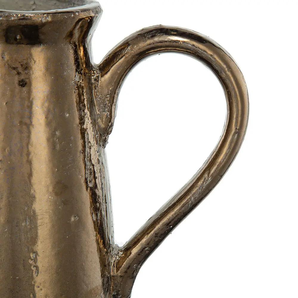 Candia - Terracotta Pitcher by HouseOfZazla