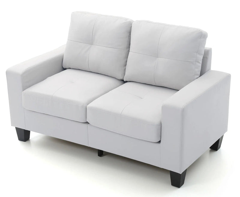 Newbury - Track Arm Loveseat For Cozy Spaces by Unique Piece Furniture