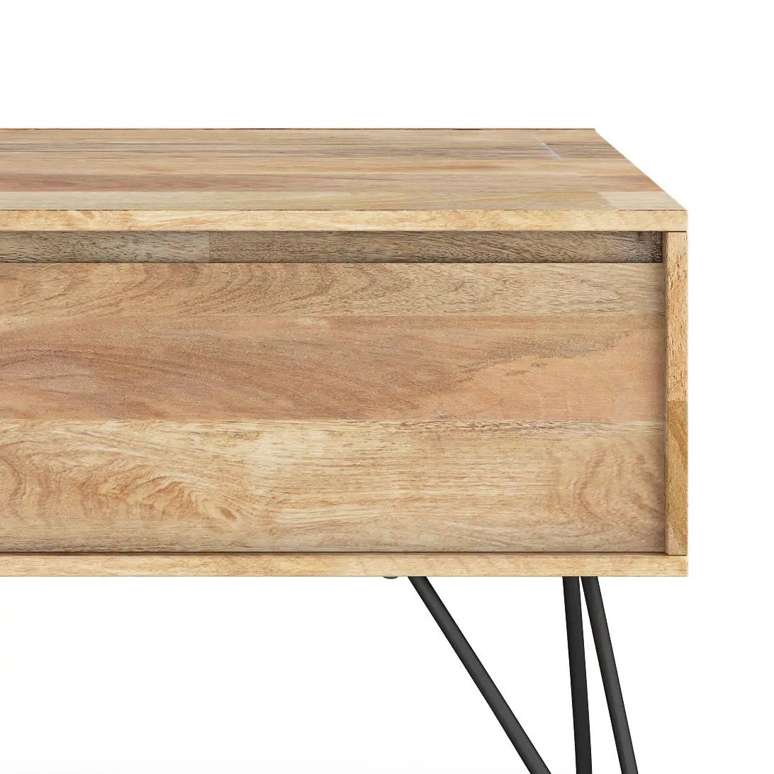 Hunter - Handcrafted TV Media Stand - Natural by HouseOfZazla