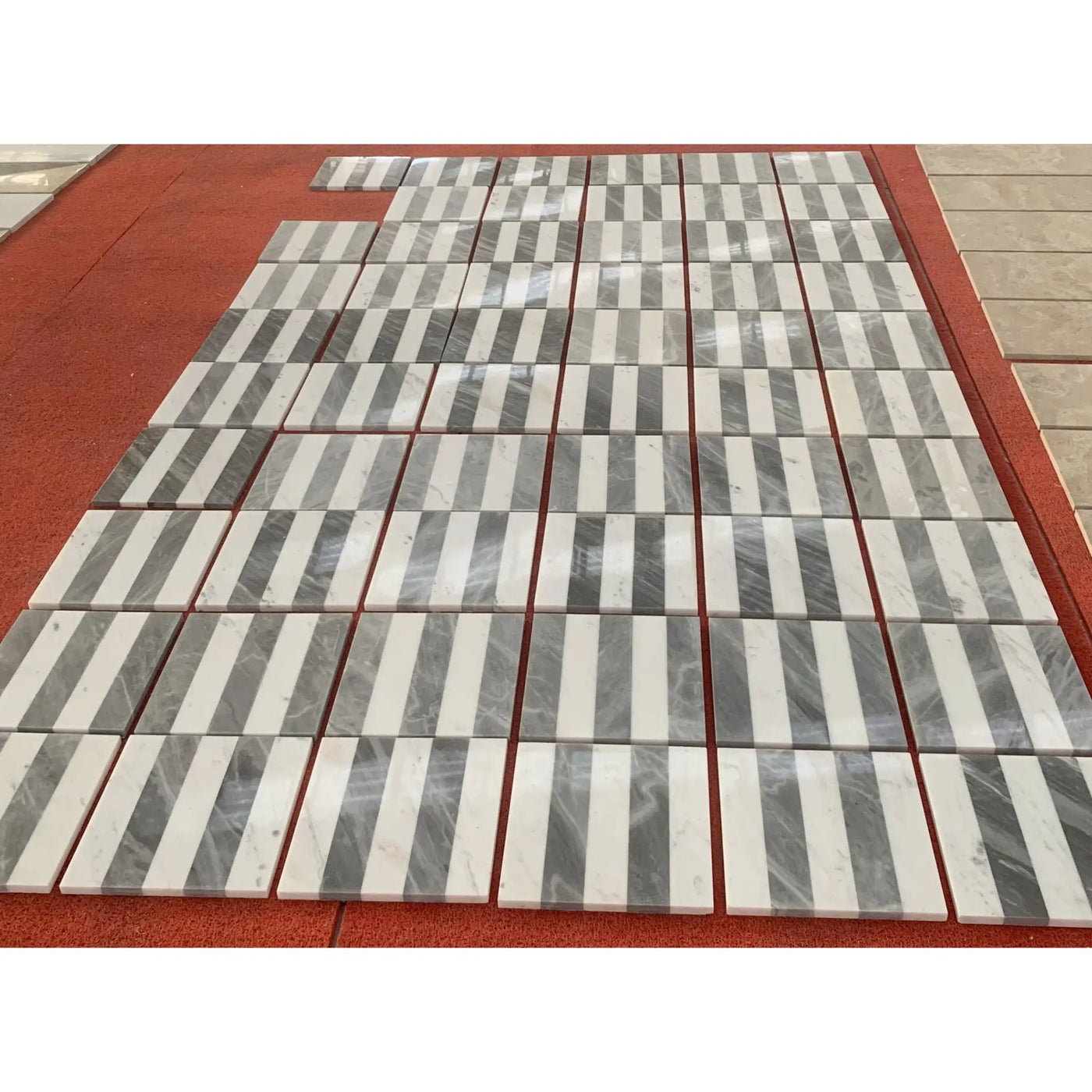 Elegant Waterjet Polished Marble Tile For Floor And Wall by HouseOfZazla