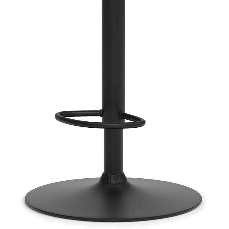 Archer - Adjustable Swivel Bar Stool - Black by HouseOfZazla
