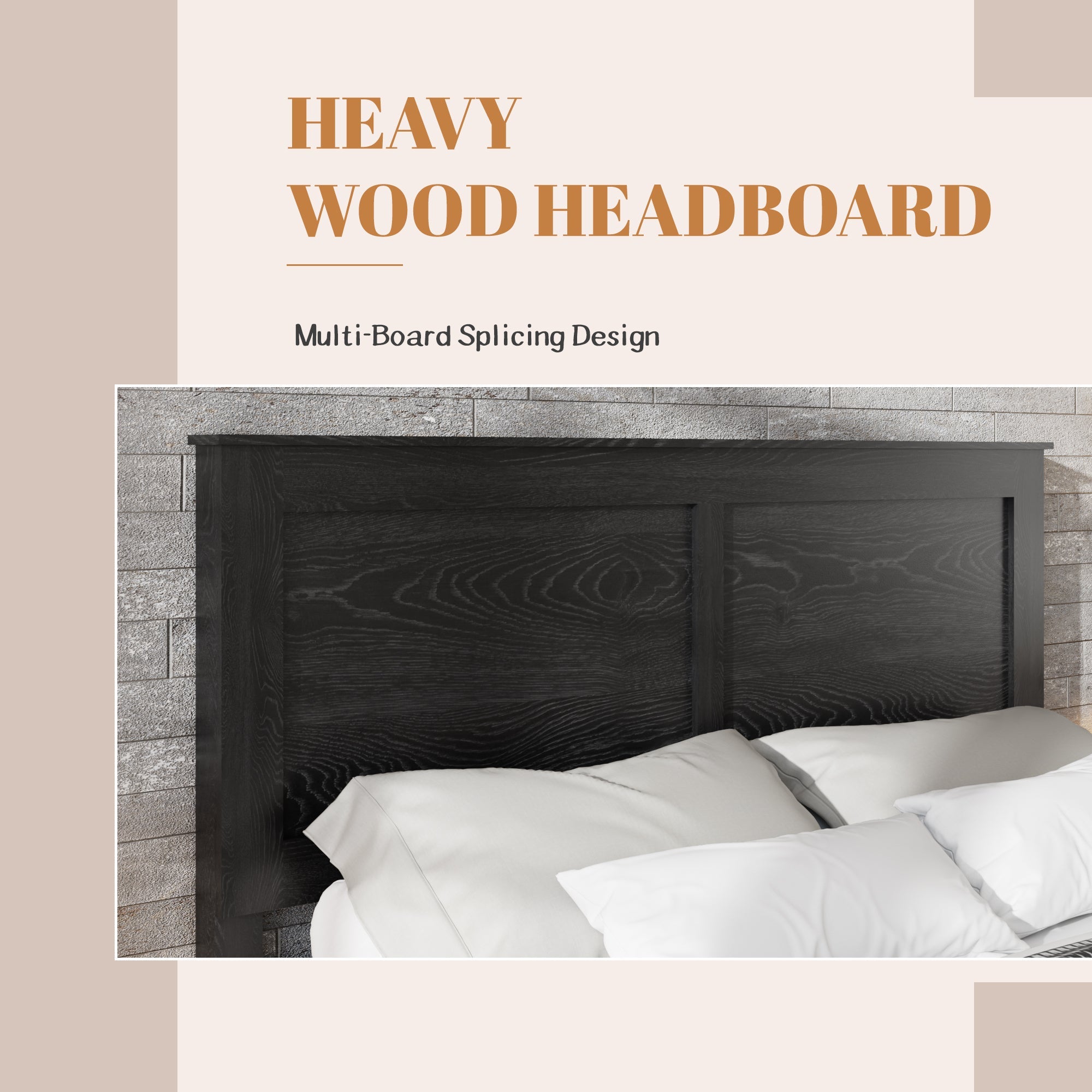 Full Size Wood Platform Bed Frame by HouseOfZazla