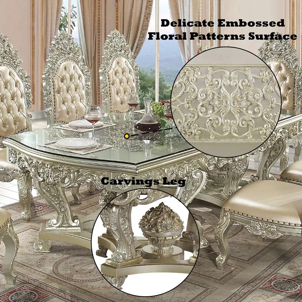 Sorina - Dining Table - Antique Gold by Unique Piece Furniture