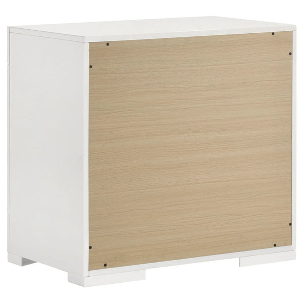 Ives 4-piece Queen Bedroom Set White High Gloss, photo 2 of 7