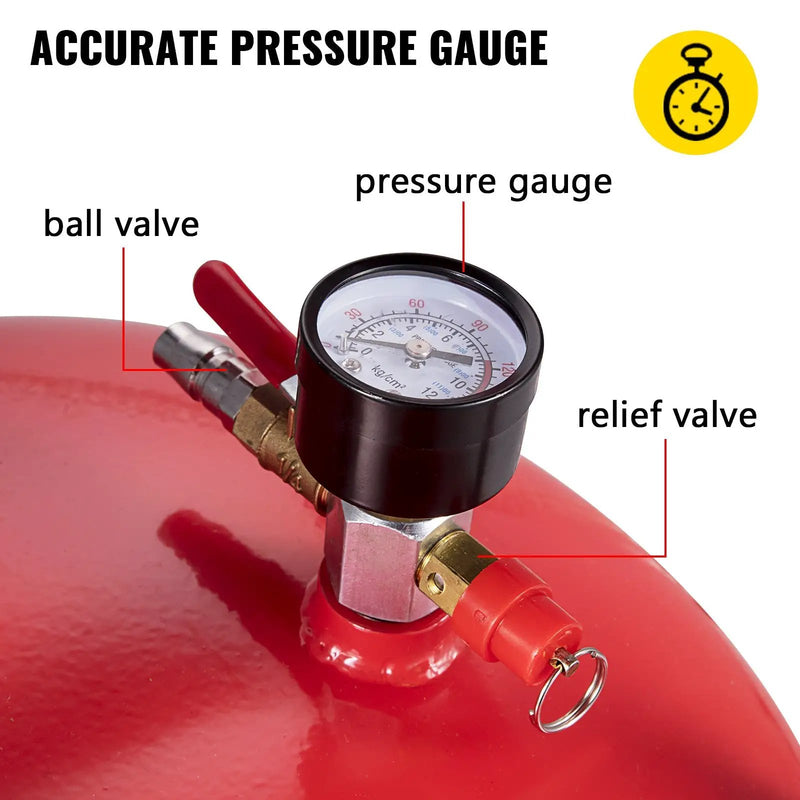 Waste Oil Drain Tank 20 Gallon Portable Oil Drain Air Operated Drainer by HouseOfZazla
