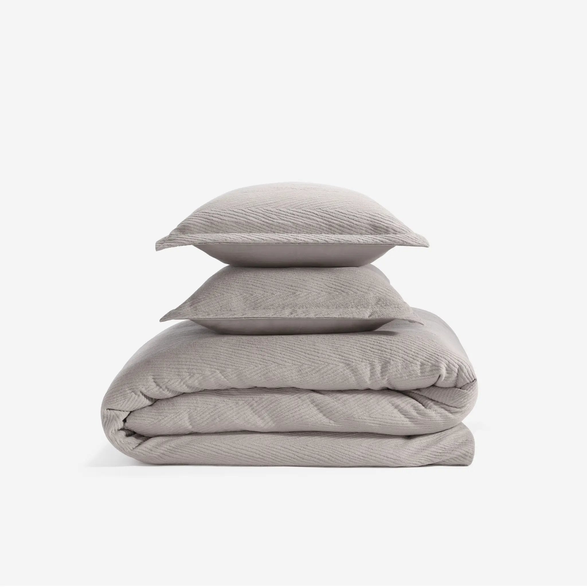 BedGear Performance Duvet Set, King - Taupe/Arrowhead by HouseOfZazla