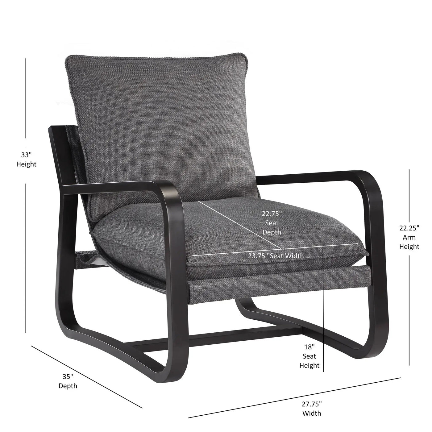 Blaire - Sling Chair by HouseOfZazla