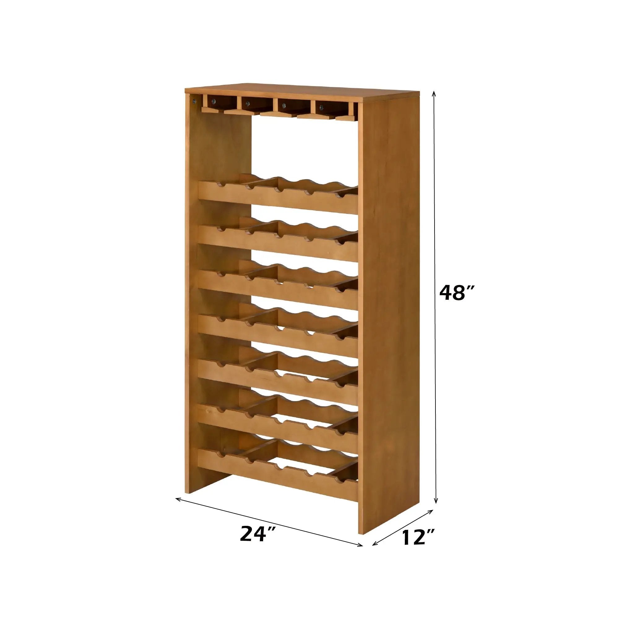 Hanzi Built-in Wine and Stemware Rack by HouseOfZazla