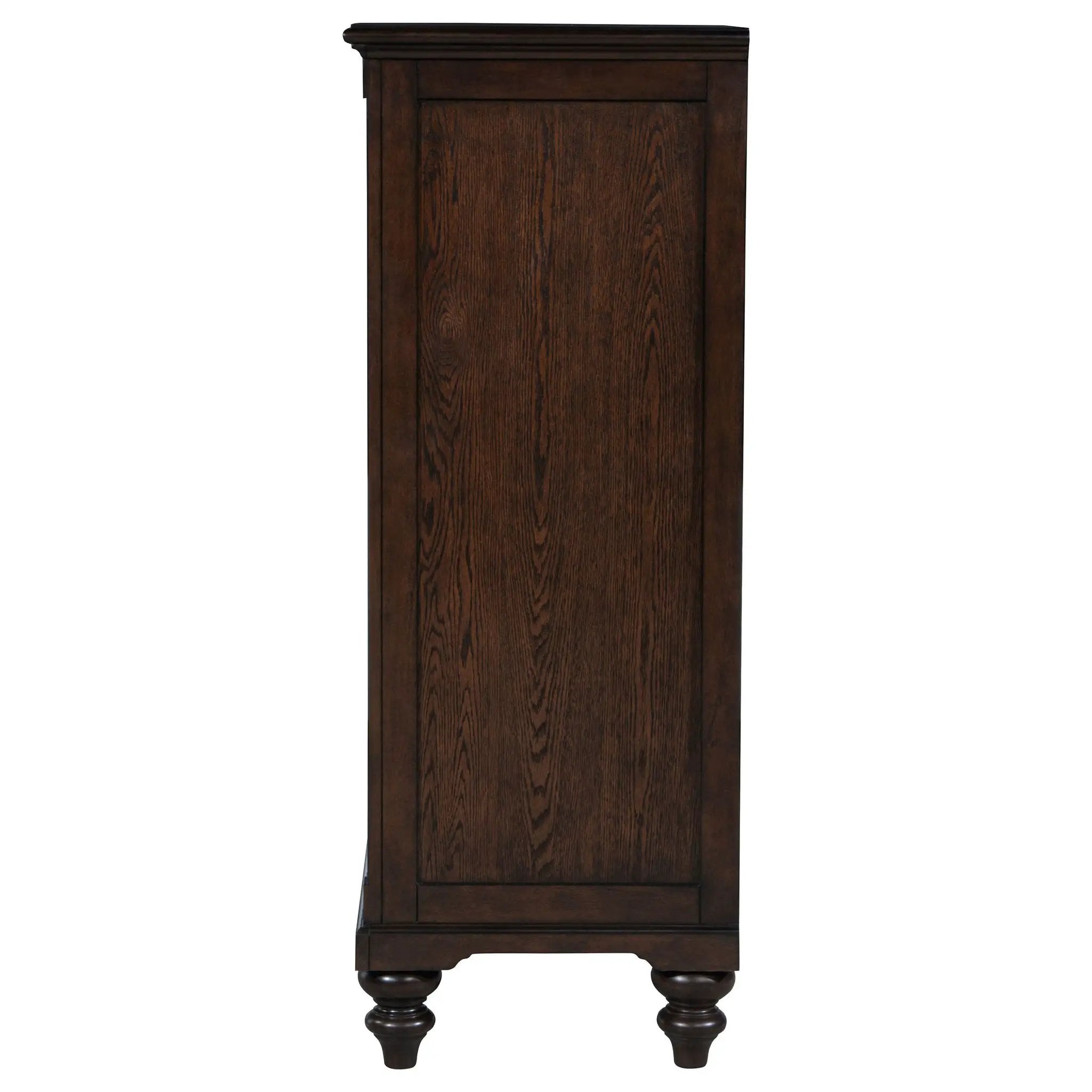 Andover 5-drawer Chest of Drawers Dark Oak by Unique Piece Furniture