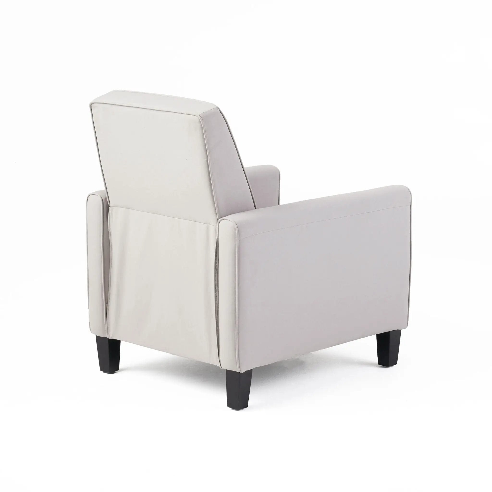 Upholstered Push Back Recliner Chair For Living Room by HouseOfZazla