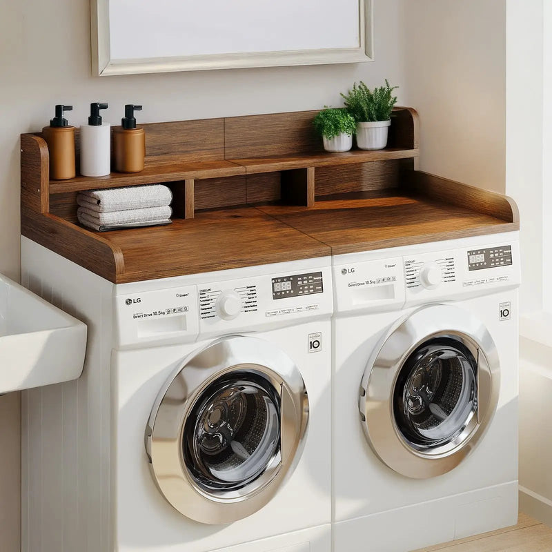 Washer Dryer Countertop with Non-Slip Pads by HouseOfZazla