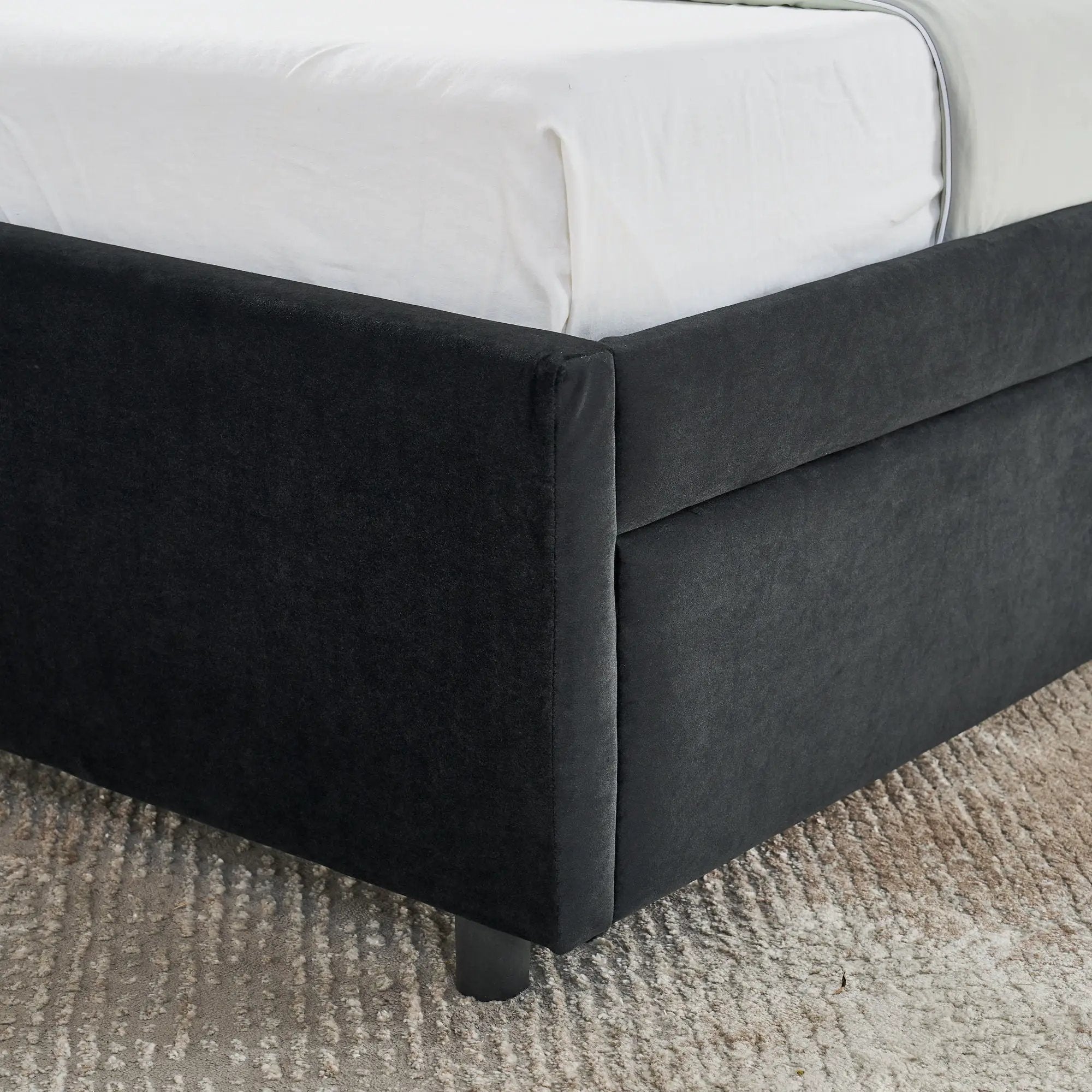 Upholstered Tufted Daybed Frame With Storage Drawers by HouseOfZazla