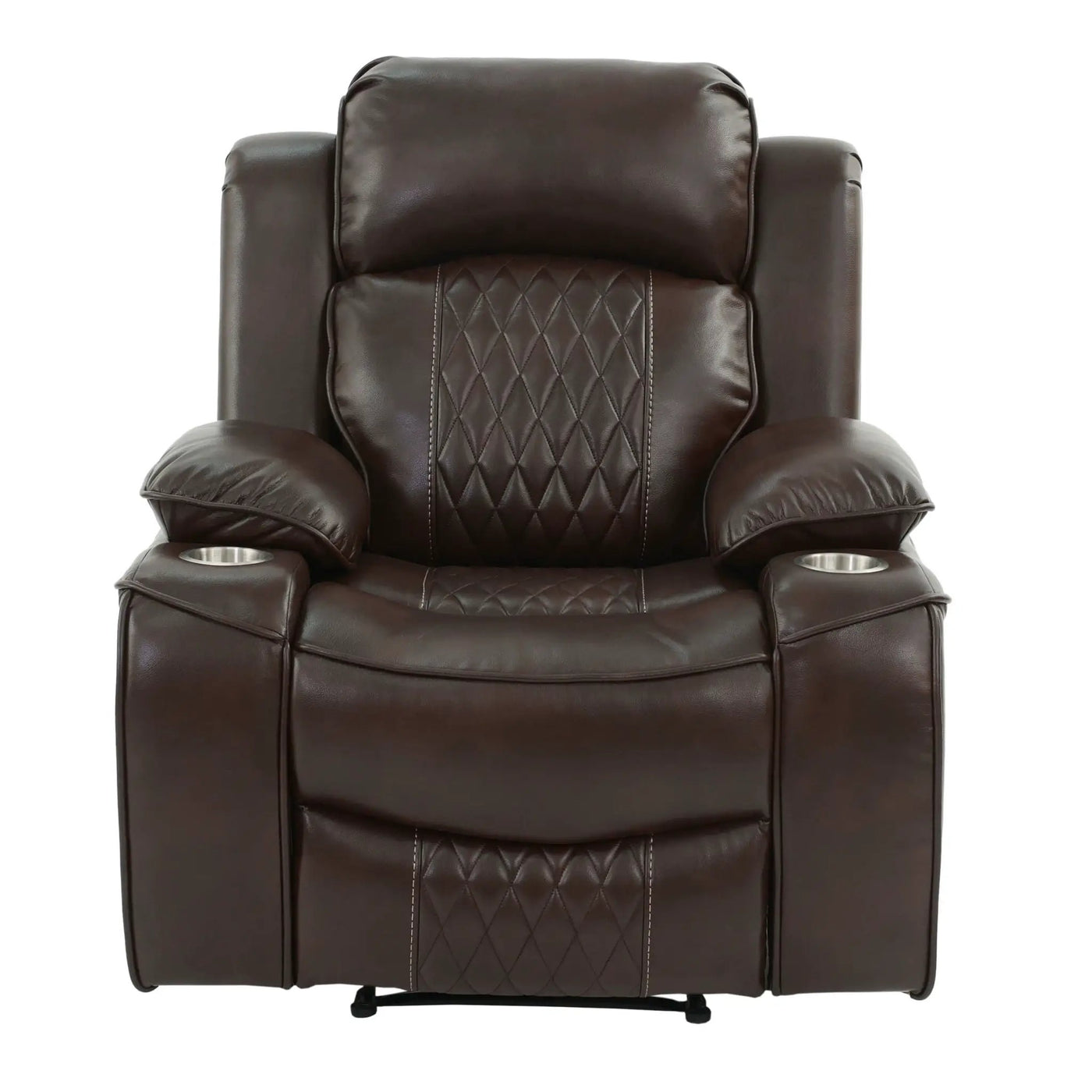Power Motion Living Room Set With USB Port, Adjustable Headrest, Cup Holder by HouseOfZazla