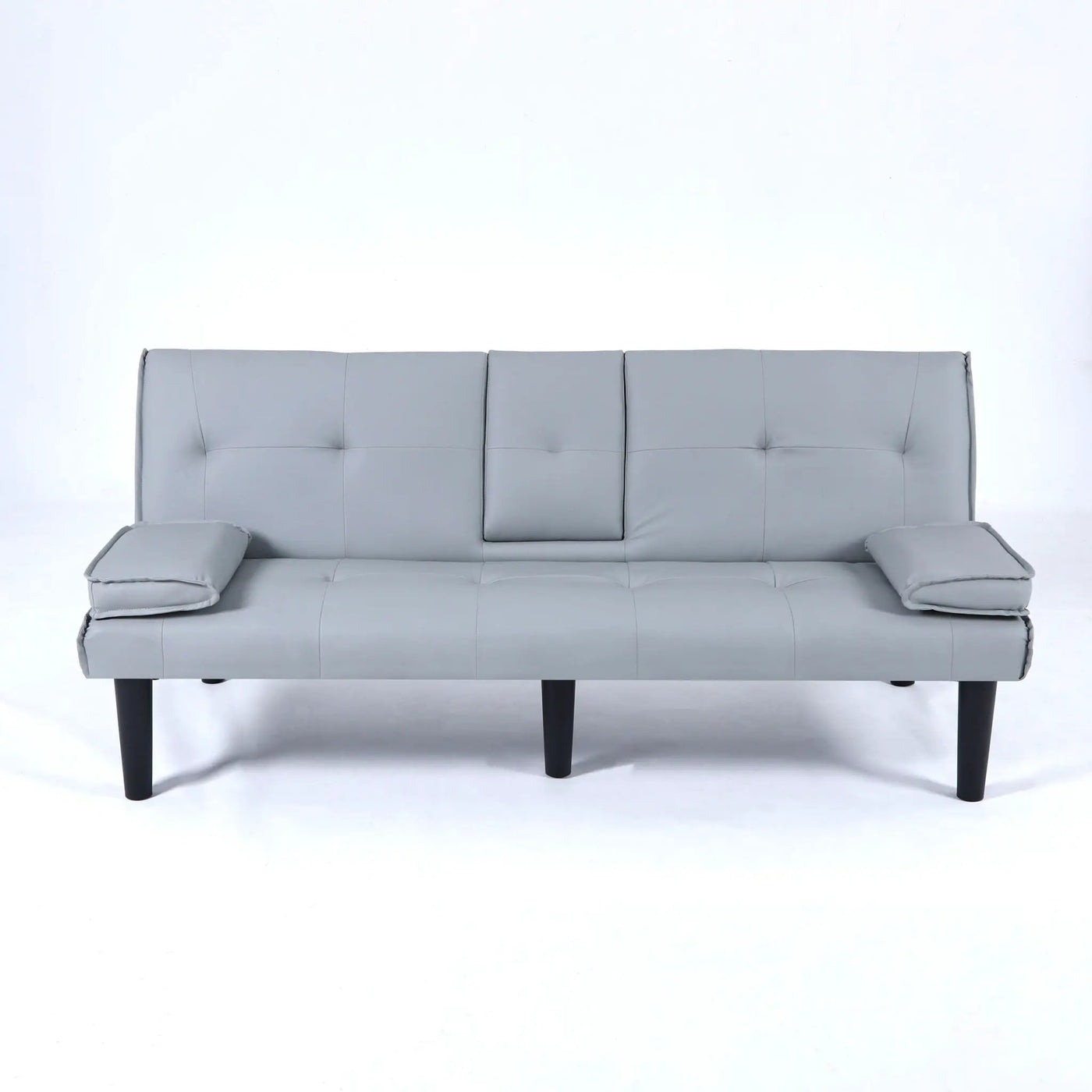 Sofa Bed With Foldable Design And Cup Holder by HouseOfZazla