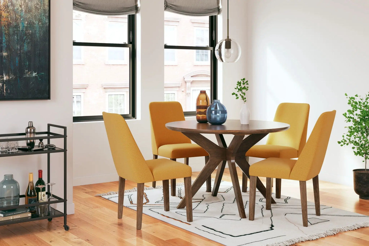 Lyncott - Dining Room Table Set by Unique Piece Furniture