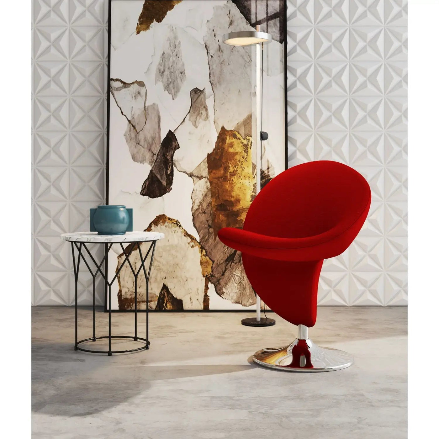 Curl - Swivel Lounge Chair by HouseOfZazla