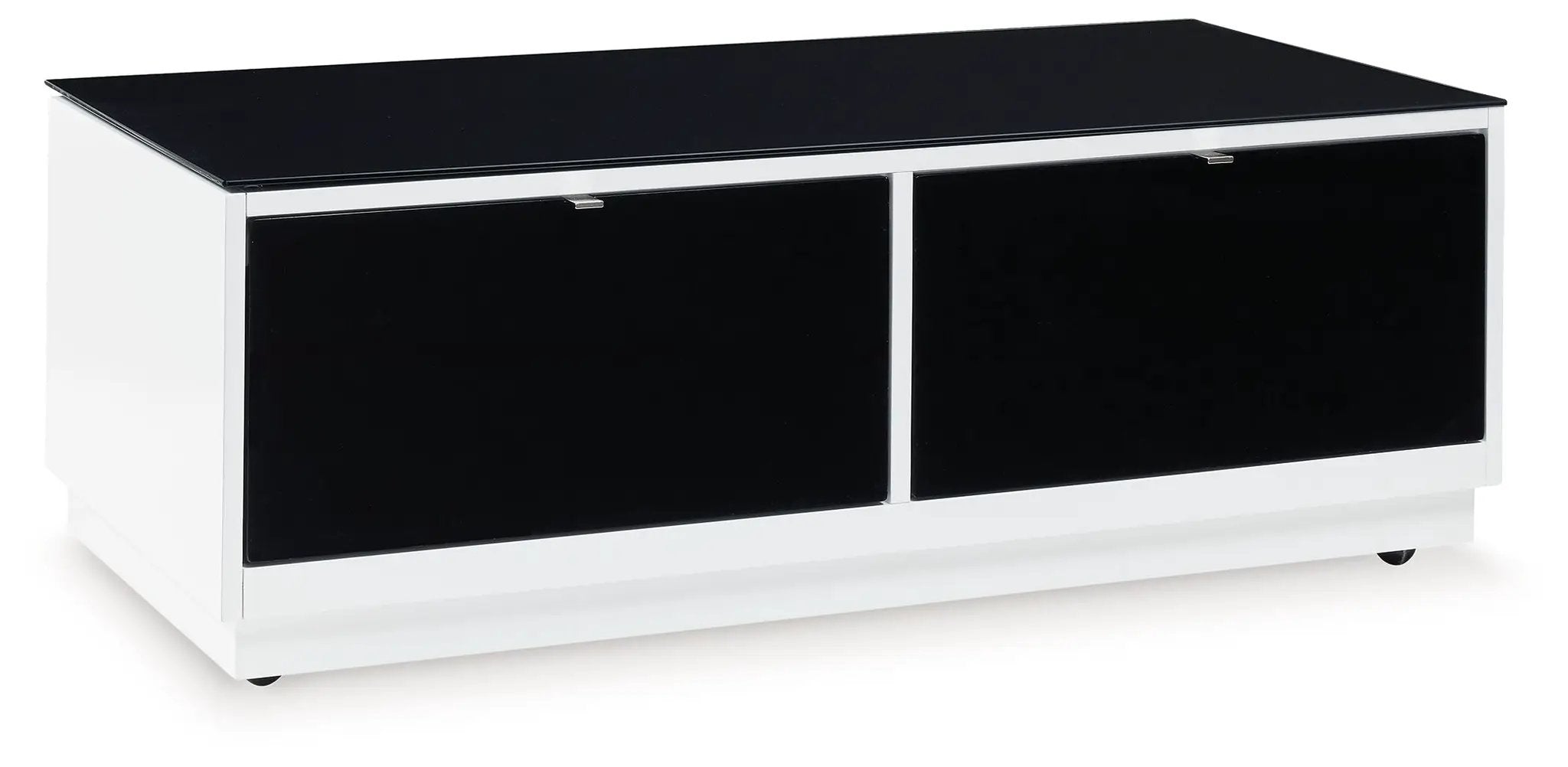 Gardoni - Rectangular Cocktail Table - White / Black by Unique Piece Furniture