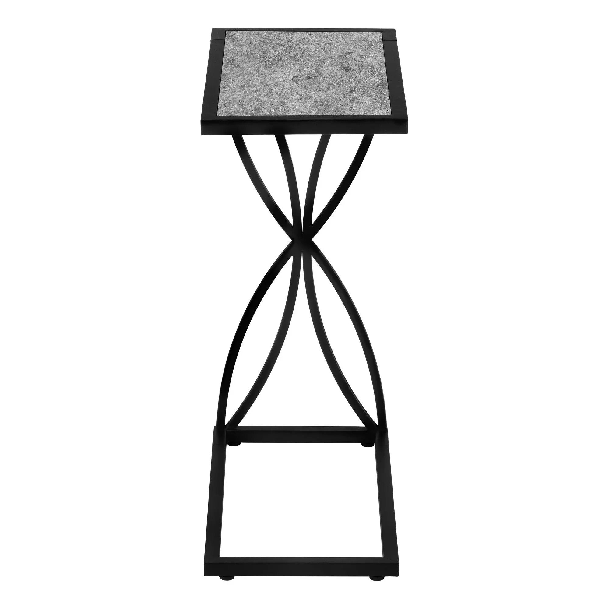 Accent Table C - Shaped, Modern - Gray by HouseOfZazla