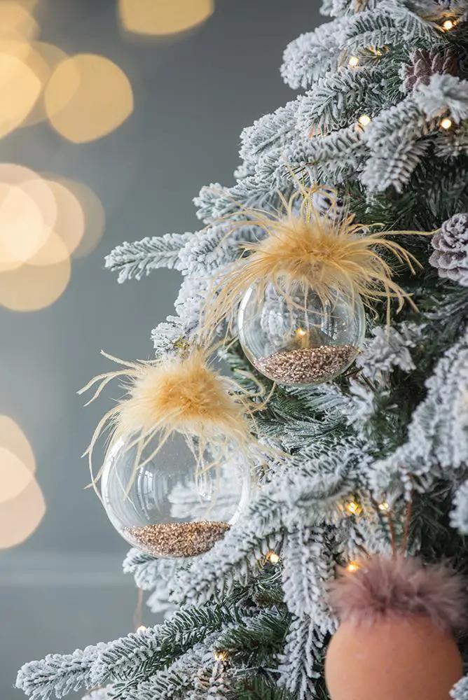 Christmas Ball Ornaments Decorative Hanging Ball Christmas Tree Ornaments For Holiday by HouseOfZazla